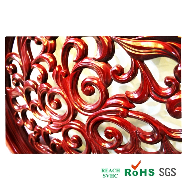 Imitation wood round plate, imitation wood carved window, PU foam bubble disc, Chinese polyurethane manufacturers