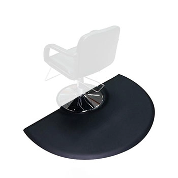 Personnalisation de masse de tapis de salon de beauté en polyuréthane résistant et résistant à la fatigue pour salon de coiffure