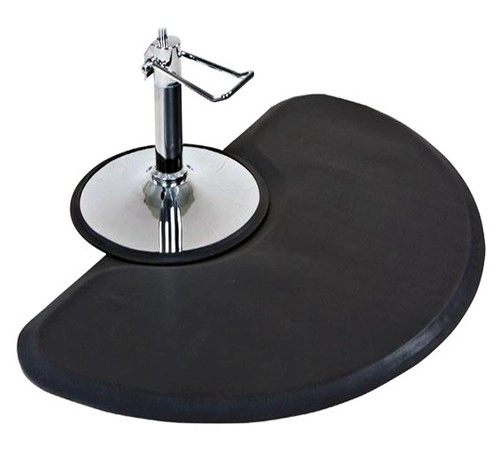 Personnalisation de masse de tapis de salon de beauté en polyuréthane résistant et résistant à la fatigue pour salon de coiffure