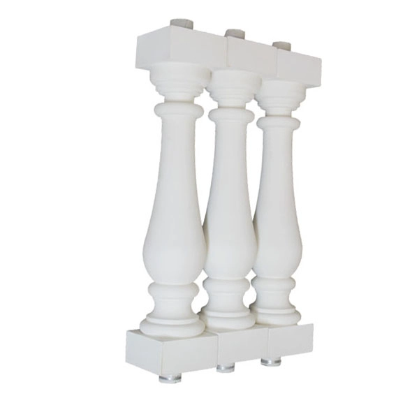 New popular products home decoration pillar interior stairs railing designs exterior wood stairs
