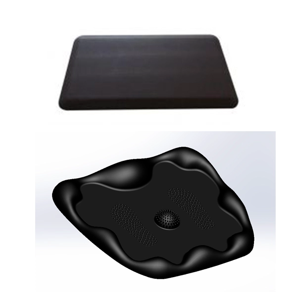 Non-slip standing comformat anti-fatigue mat