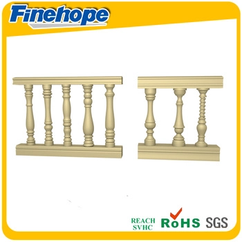 PU Stair Railings,gallery Balustrade,stair baluster,rigid foam PU baluster