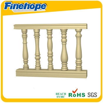 PU Stair Railings,gallery Balustrade,stair baluster,rigid foam PU baluster