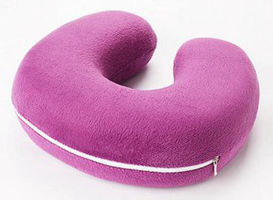 PU automotive interior pillow, PU slow rebound neck Zhenxin, polyurethane memory foam U-pillow