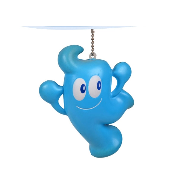 PU lovely sea treasure key accessories, PU high rebound Haibao toys accessories, China Fujian polyurethane factory