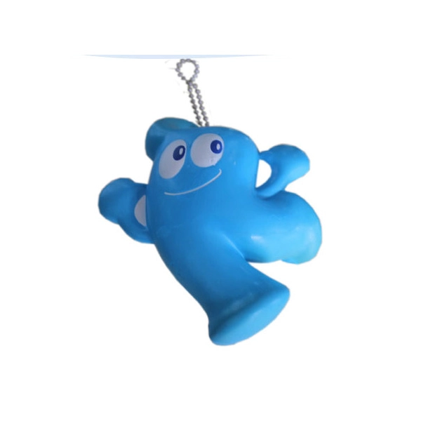 PU lovely sea treasure key accessories, PU high rebound Haibao toys accessories, China Fujian polyurethane factory