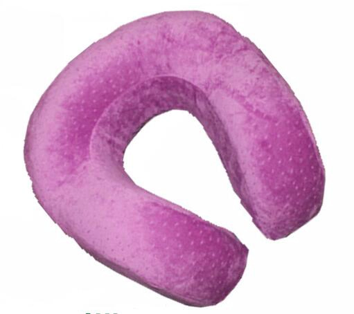 PU semi-circular pillow, PU slow rebound neck Zhenxin, polyurethane memory foam U-pillow