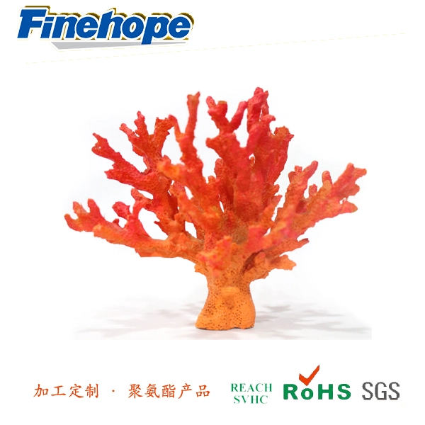 PU-Simulation des Meeres Aquarium aquatischen Pflanzen, PU-Elastomer falsche Korallen, Polyurethan-Schaum Simulation Koralle, China Polyurethan-Produkte Lieferanten