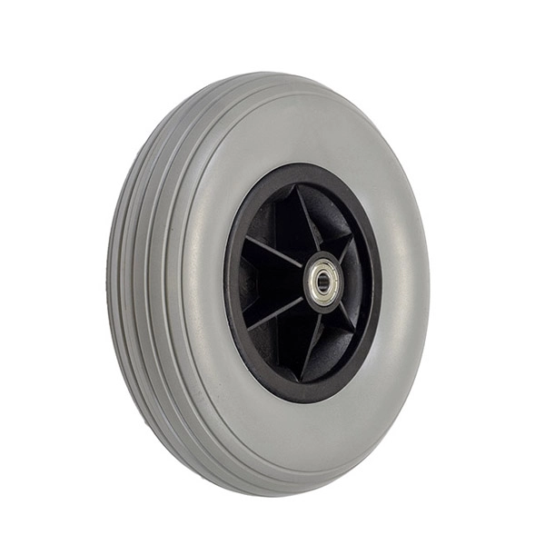 PU pneu pneus sólidos, PU cadeira de rodas, caster cadeira de rodas, pneu para cadeira de rodas