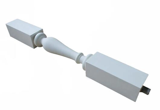 China Polyurethaan Continental balustrades, aangepaste railing 3 inch PU, PUR-schuim leuningen fabrikant