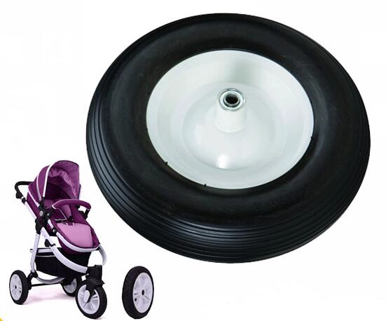 Polyurethan-Gießharz Lieferanten Kinderwagen-Reifen, benutzerdefinierte Verarbeitung Kinderwagens Reifen, PU-Reifen Babywagen