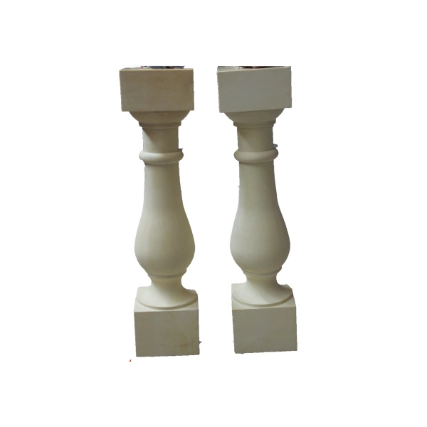Polyurethane exterior railings, balusters, stairs balustrade, handrails for stairs, banisters and railings