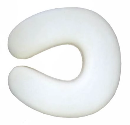 Polyurethane head massage pillow, PU slow rebound neck Zhenxin, polyurethane memory foam U-pillow