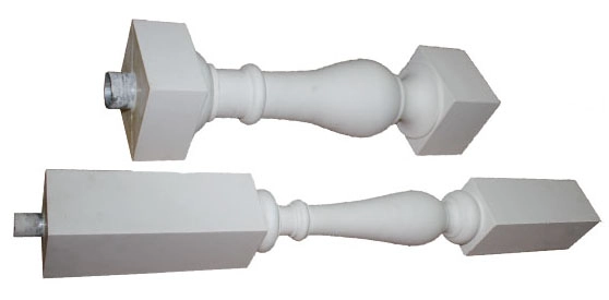 Chine fabricant balustre de polyuréthane, balustre décoratif, conception balustre, balustre extérieure