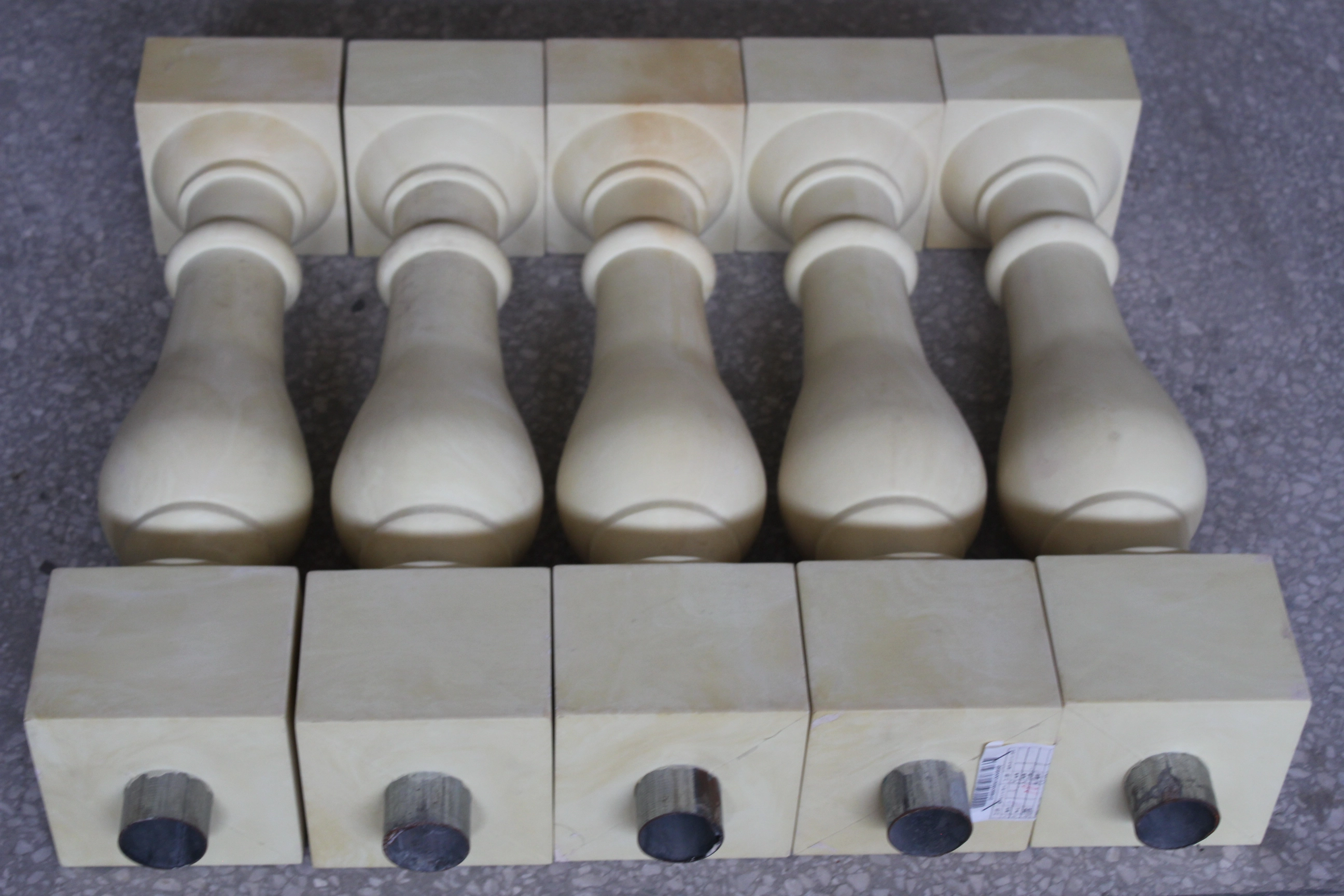 Polyuréthane balustrade balustre, garde-corps de conception pour les escaliers, couverte rampe d'escalier, des pièces de garde-corps