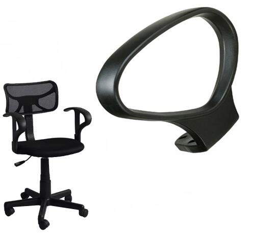 Polyuréthane auto skinning Xiamen Chine fournisseurs d'unité centrale ordinateur chaise accoudoir, poignée de chaises de bureau polyuréthane, poignée d'unité centrale