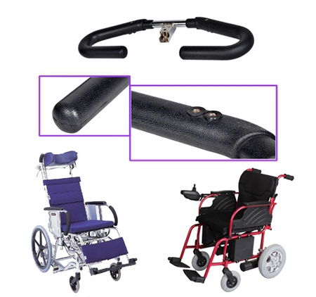 Fournisseurs de Chine Xiamen auto skinning polyuréthane gérer le scooter âgées âgées fauteuil balustrade, les chariots âgées de main courante