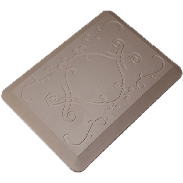 Polyurethane self skinning Chinese suppliers PU hair bath mats ,durable non slip mats, soft and comfortable massage cushion