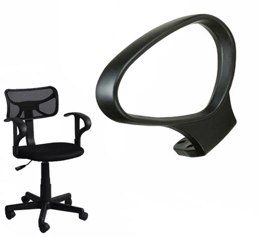 Polyurethane self-skinning polyurethane Xiamen, China Supplier Conference chair handle, PU swivel chair armrests, PU armrest