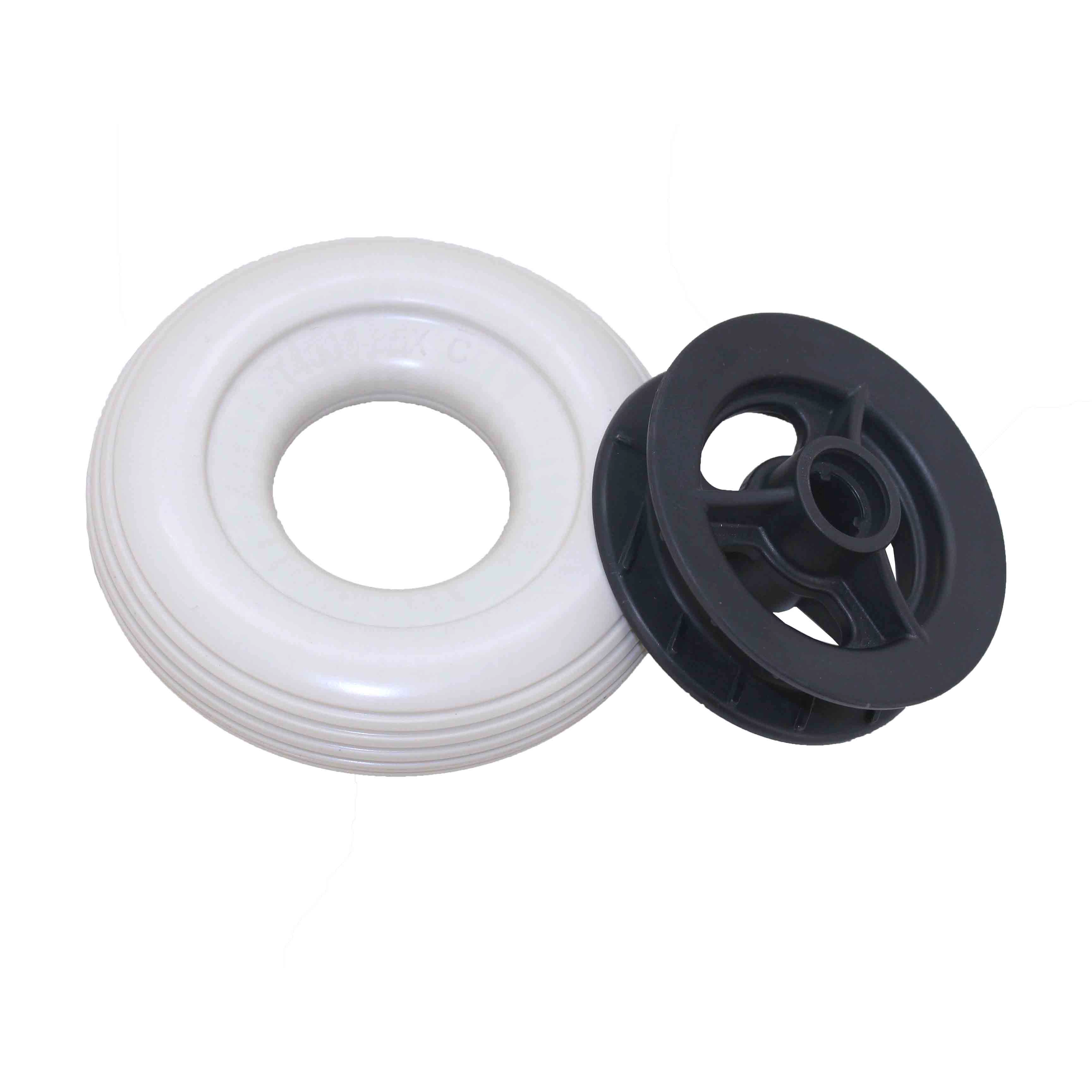 Pram wheels, baby car tires, pu (polyurethane stroller tire, durable good traficability tire