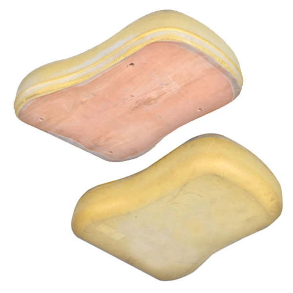 Rally Bike cushions, PU foam cushion molded, PU foam polyurethane seat cushion built wood