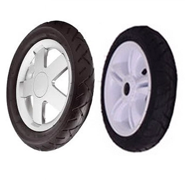 Security slip durable polyurethane tire trolleys