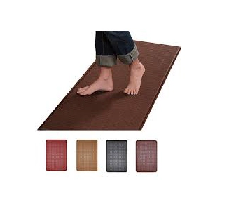 Soft anti fatigue mat easy to clean desk pad a pattern kitchen mat