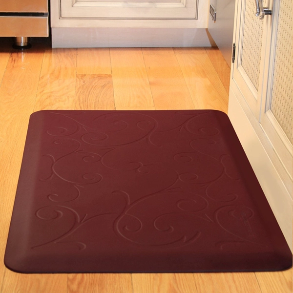 Polyuréthane tapis de bureau, non matage de glissement, tapis d'intérieur, tapis de fatigue, tapis de sol en plastique
