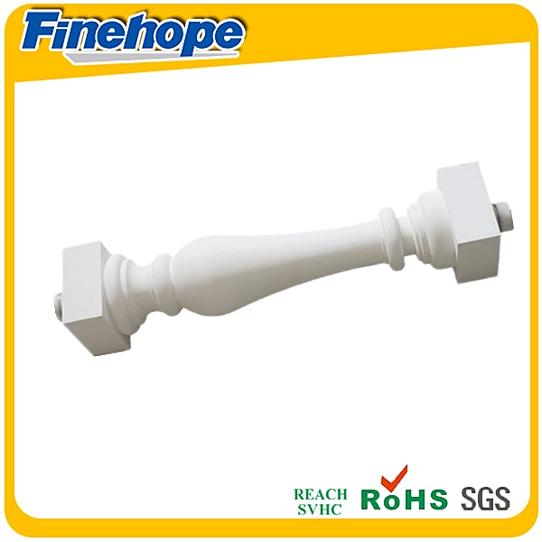 antique style for decorative polyurethane baluster design, decorative professional railing baluster, ployurethane handrail, China decoratinve high quality pu stair baluster, light weight PU Balusters for exterior