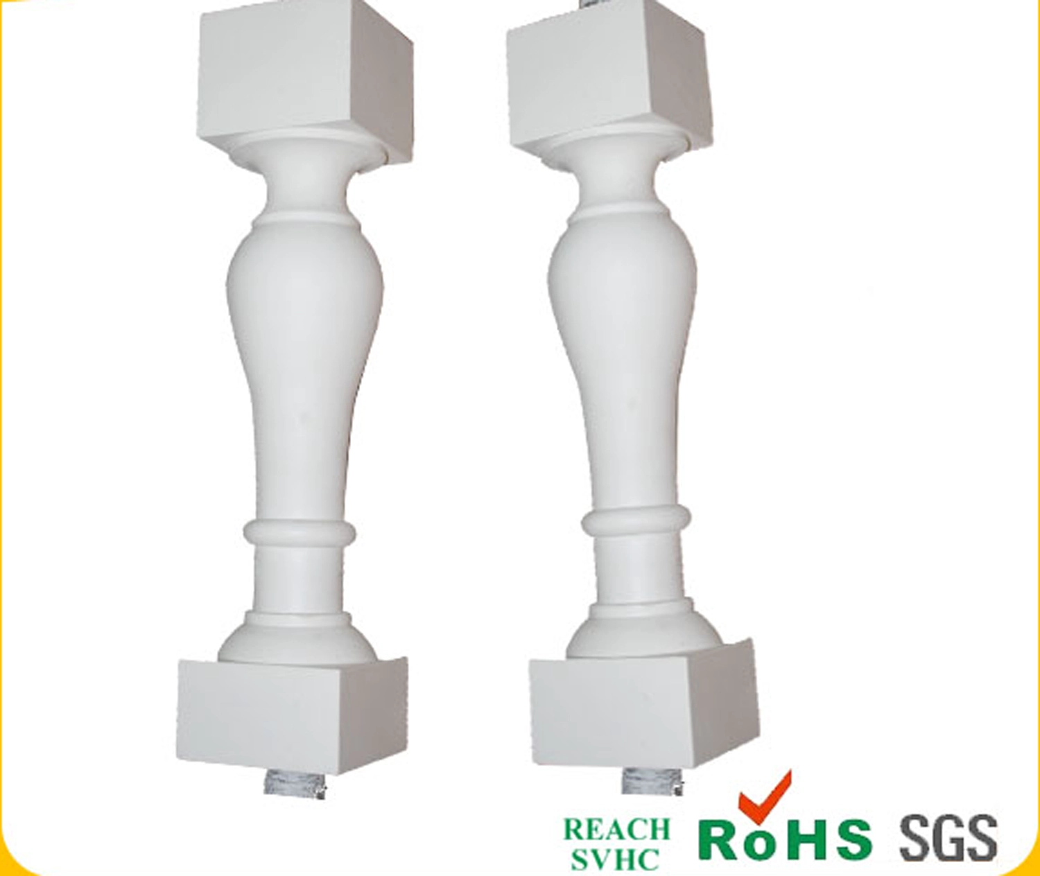China balcony baluster,	Durable beautiful decorative bacony railing baluster,	porch baluster, concrete balustrade, outdoor baluster fabrikant