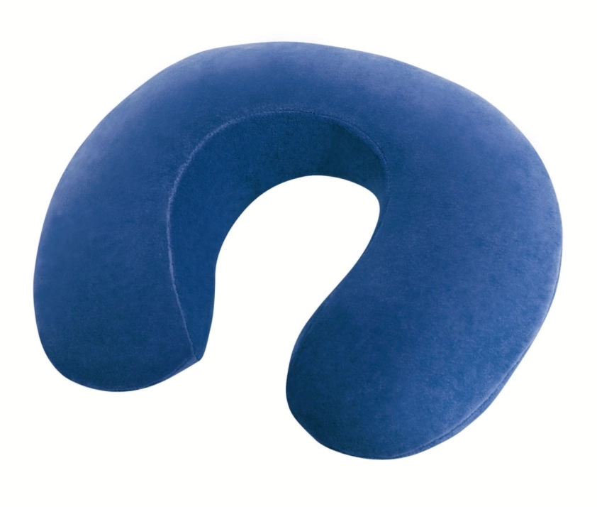 coche de la almohadilla del cuello, almohadilla inflable del recorrido, almohadilla del cuello de la memoria de la espuma, la forma de U almohada de la meditación