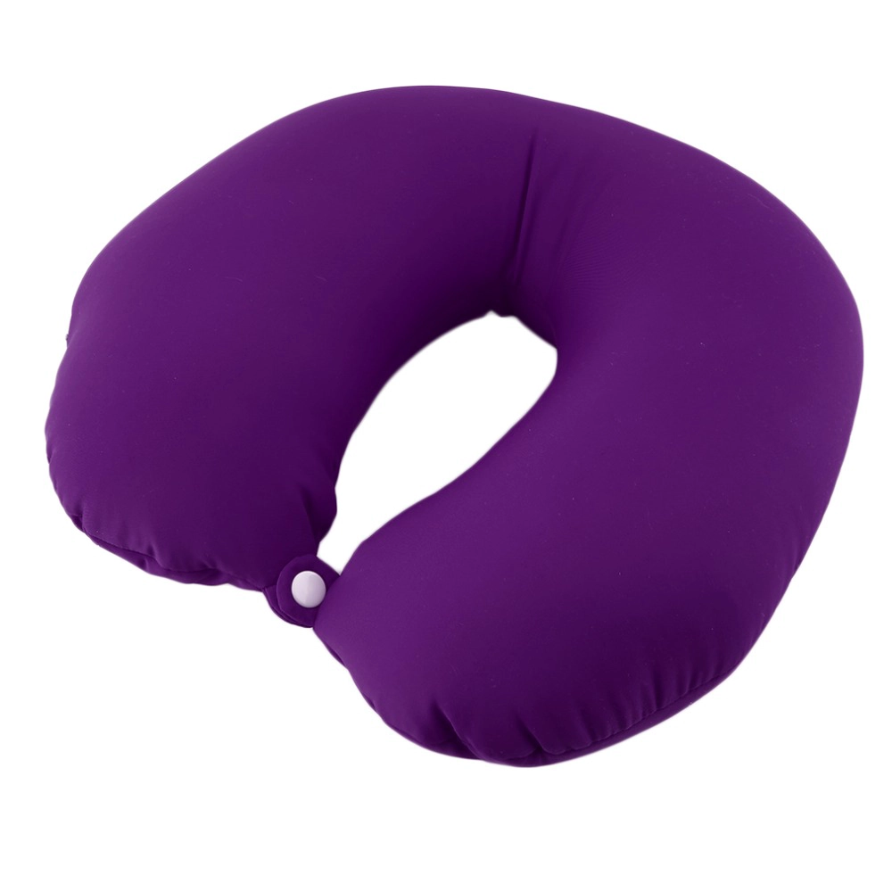 coche de la almohadilla del cuello, almohadilla inflable del recorrido, almohadilla del cuello de la memoria de la espuma, la forma de U almohada de la meditación