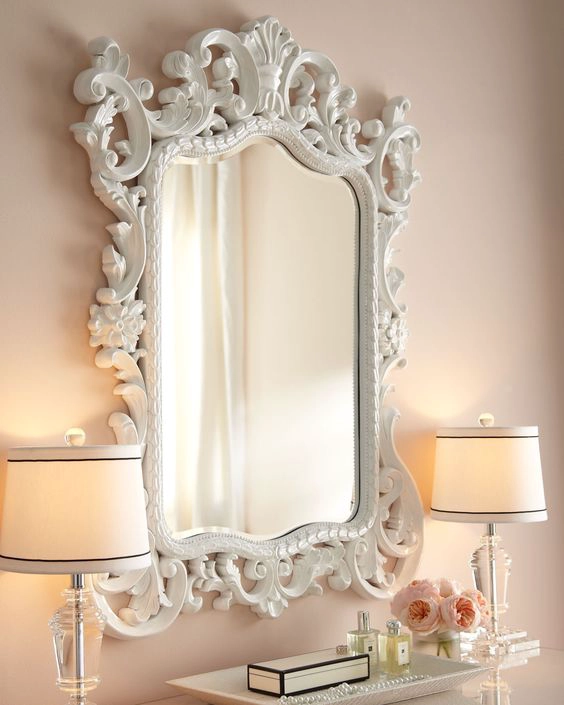 spiegel fotolijstjes, houtsnijwerk spiegel frame, abs kunststof spiegel frame, polyurethaan spiegel frame, magische spiegel fotolijstjes