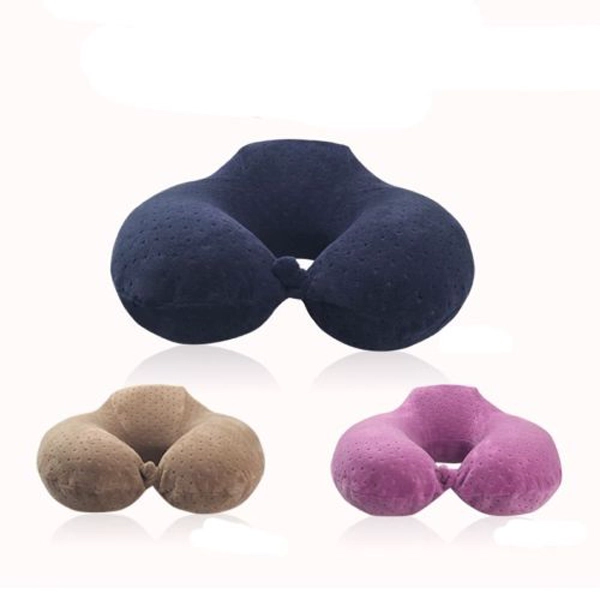 polyurethane China pink neck pillow, polyurethane custom travel pillow,memory neck pillow,best rated pillow for neck pain