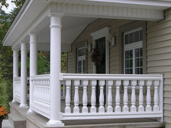 round trapleuning, baluster ontwerp ideeën, trapleuning opties, antieke trapleuning