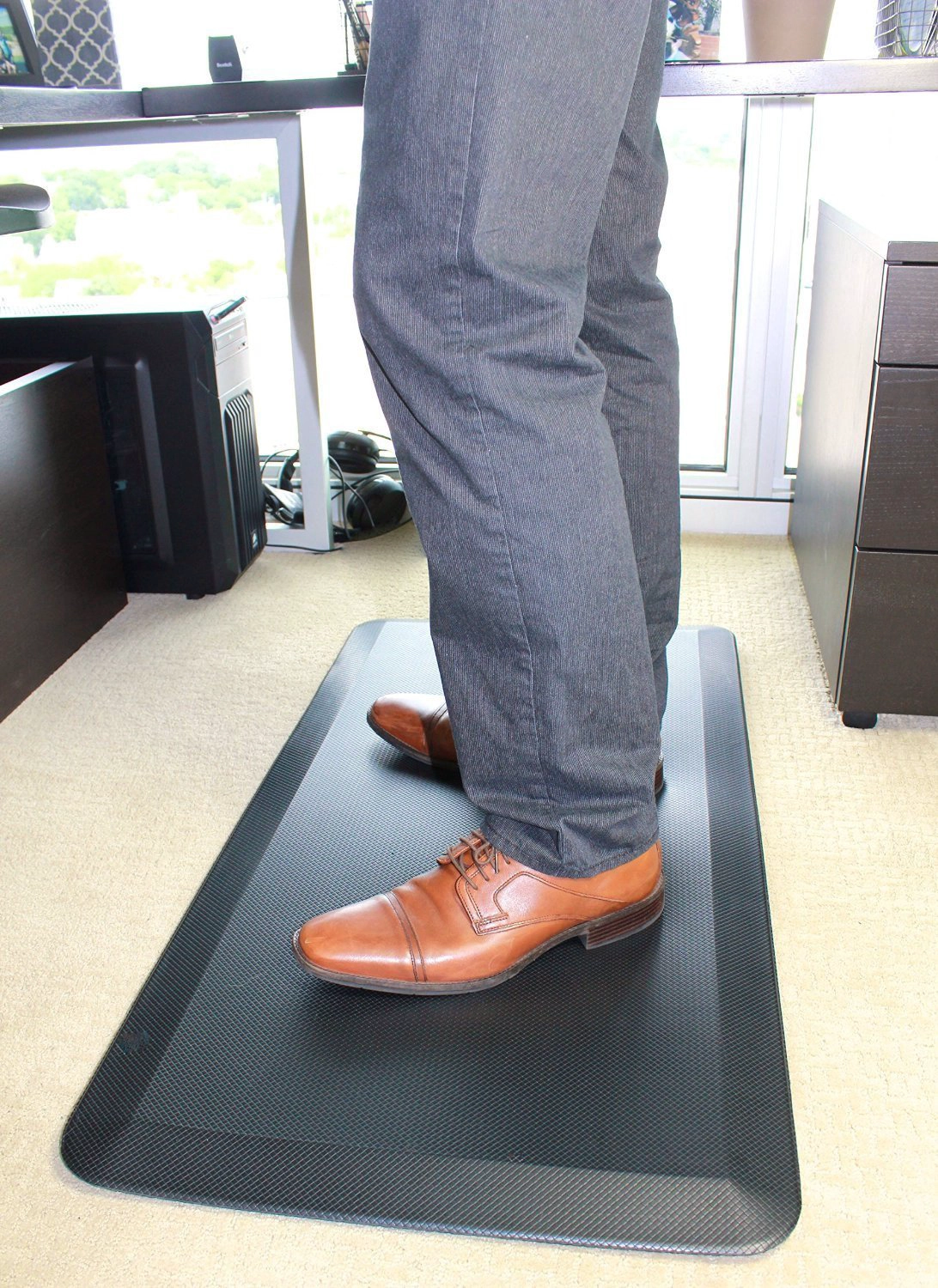 safety of China integral non-slip mat polyurethane ,gym mat in Rubber Flooring,Polyurethane Salon Mats,Pu Floor Mats For Office