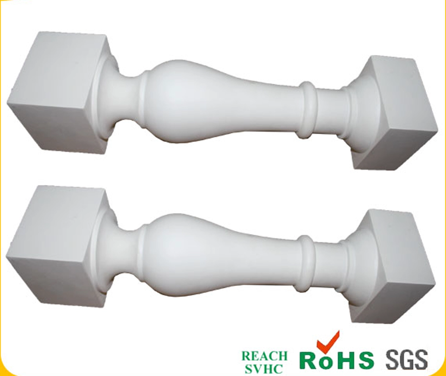 waterproof Balustrade, high qulaity cheap stair baluster, PU polyurethane stair baluster balustrade with waterproof, indoor baluster, balustrades & handrails,