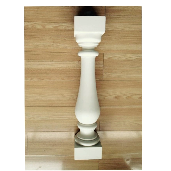 white color polyurethane stair balustrade, universal baluster, polyurethane home decoration baluster, square pu baluster