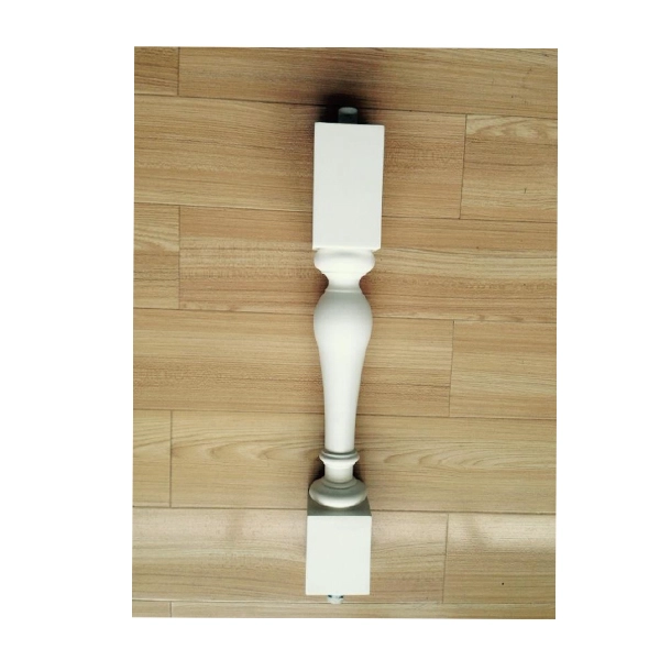 white color polyurethane stair balustrade, universal baluster, polyurethane home decoration baluster, square pu baluster