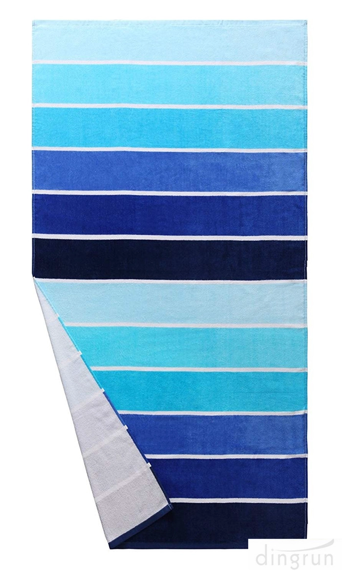 100%纯棉沙滩巾