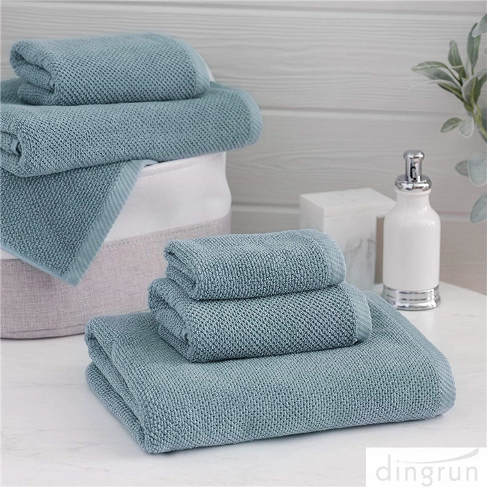 100% Cotton Textured Towel Set