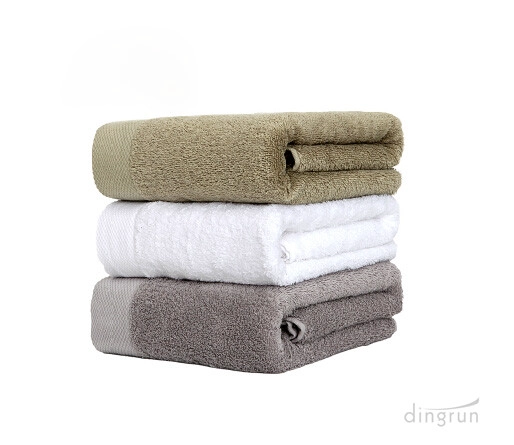 100% cotton best soft bigger bath towel
