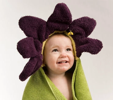 100% cotton children hooded towel