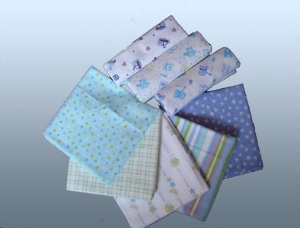 100% cotton fabric solid diaper