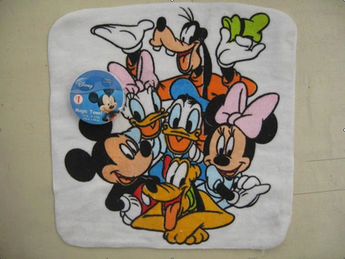 100%cotton hand towel,beautiful flower
