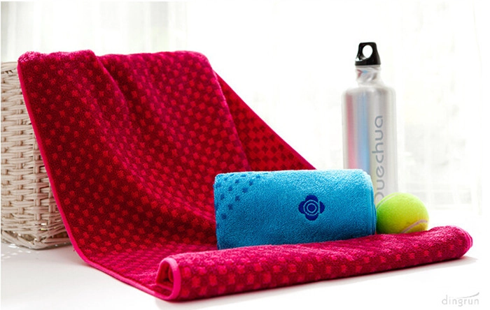 2015 new design cotton sport towel