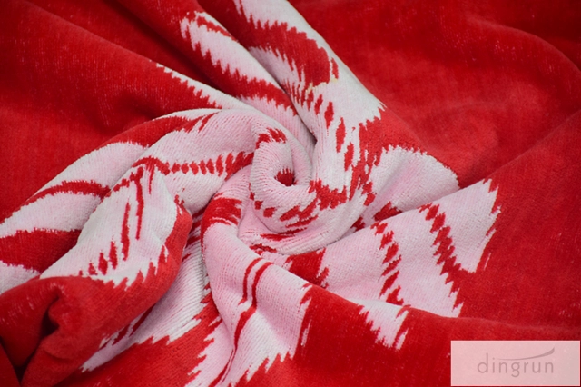 2015 wholesale 100 cotton jacquard beach towel