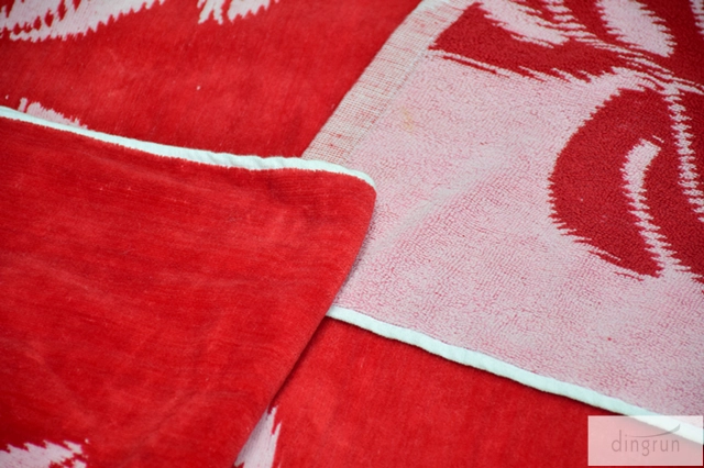 2015 wholesale 100 cotton jacquard beach towel