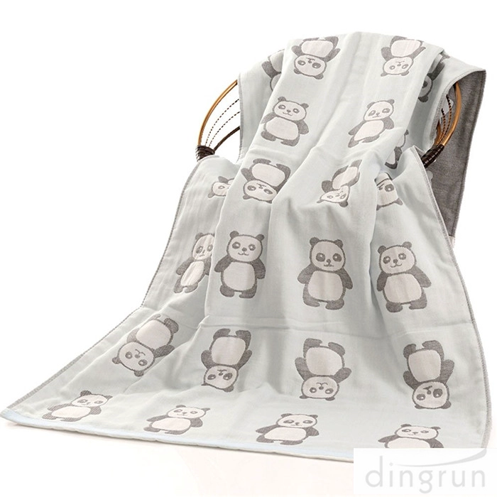 3-Layer Jacquard Decorative Bath Towel