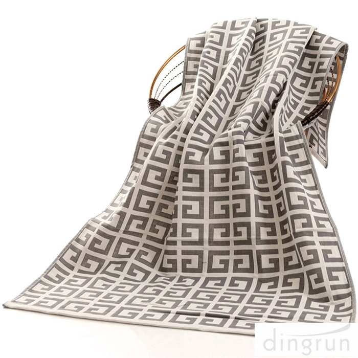 3-Layer Jacquard Decorative Bath Towel